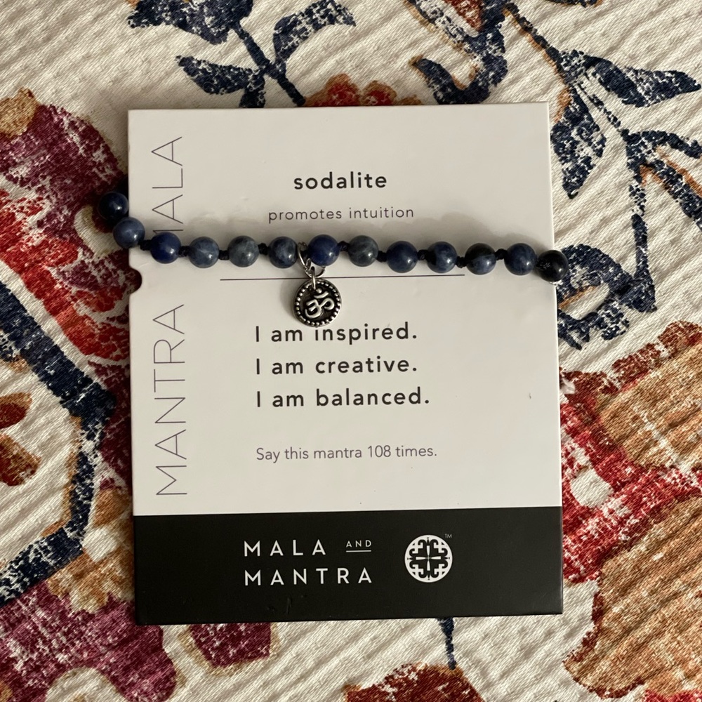 Mala and Mantra Bracelet